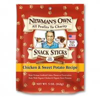 Newman's Own Chicken And Sweet Potato Snack Sticks Dog