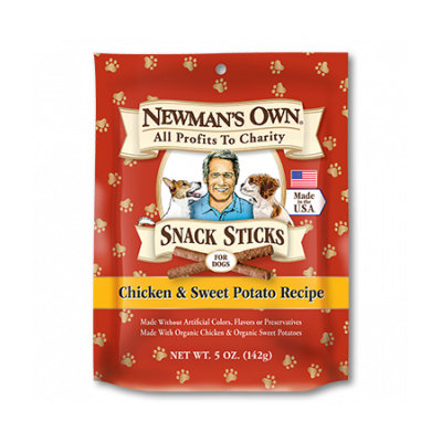 Newman's Own Chicken And Sweet Potato Snack Sticks Dog