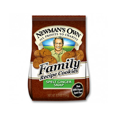 Newman's Own Organics Spelt Ginger Snap Cookies
