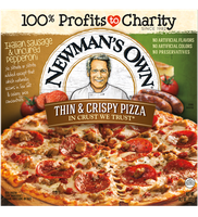 Newman's Own Italian Sausage & Uncured Pepperoni Thin & Crispy Pizza
