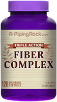 Piping Rock Fiber Complex Triple Action 120 Capsules