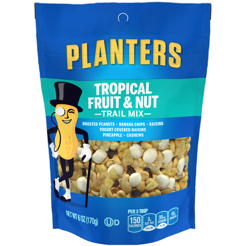 Planters Tropical Trail Mix Fruit & Nut Bag