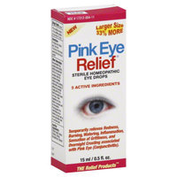 The Relief Products PinkEye Relief Sterile Eye Drops - 0.33 oz.