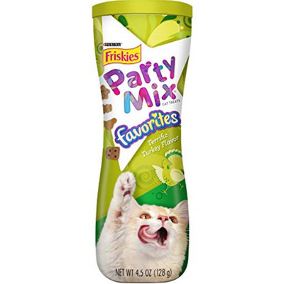 Friskies® Party Mix Favorites Terrific Turkey Flavor Cat Treats