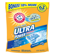 ARM & HAMMER™ Crystal Burst Ultra Power Plus OxiClean Packs