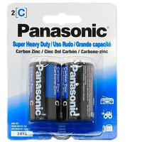 Panasonic UM-2NPA/2B Super Heavy Duty C Batteries - 2 Pack