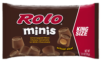 Hershey's Rolo Unwrapped Chew Caramels In Milk Chocolate