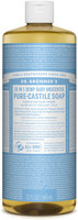 Dr. Bronner's 18-in-1 Hemp Baby Unscented Pure - Castile Soap