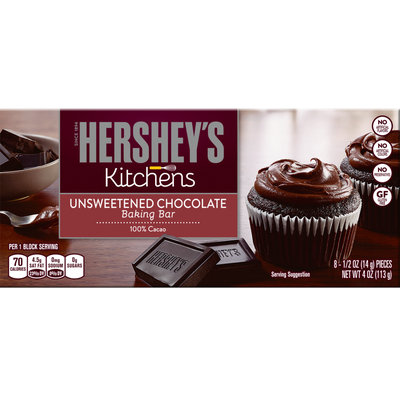 Hershey's Baking Bar Unsweetened Chocolate