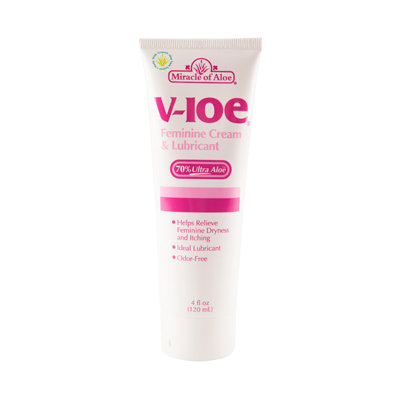 Miracle Of Aloe V-Loe Vaginal Cream & Lubricant 4 oz Lubricant