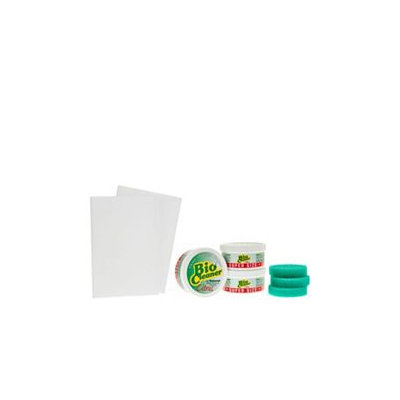 Bio Cleaner Set of 3 Multi-Purpose Cleaning Clay, Cloth & Sponges