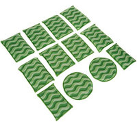 12-Piece Microfiber Sponge Set by Campanelli Products