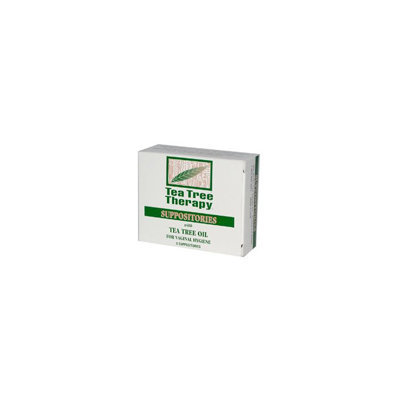 Tea Tree Therapy Vaginal Suppositories with Tea Tree Oil 6 Suppositories