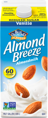 Almond Breeze® Almondmilk Reduced Sugar Vanilla