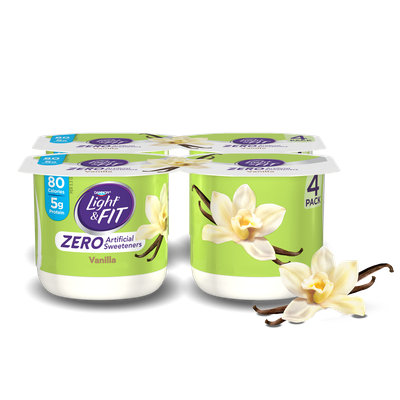 Light & Fit® Vanilla Nonfat Yogurt With Zero Artificial Sweeteners