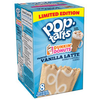 Pop-Tarts Dunkin' Donuts' Frosted Vanilla Latte Toaster Pastries