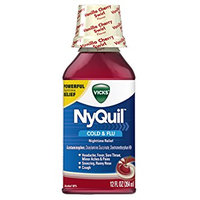 NyQuil™ Vanilla Cherry Swirl Cold & Flu Nighttime Relief Liquid