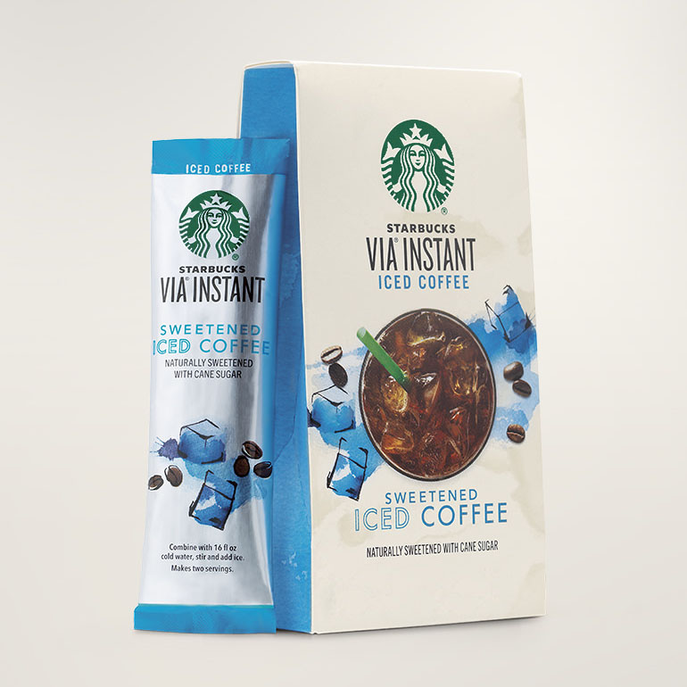STARBUCKS® Iced Coffee Smooth & Refreshing VIA® Instant