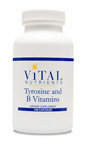 Vital Nutrient's Vital Nutrients - Tyrosine and B Vitamins - 100 Capsules