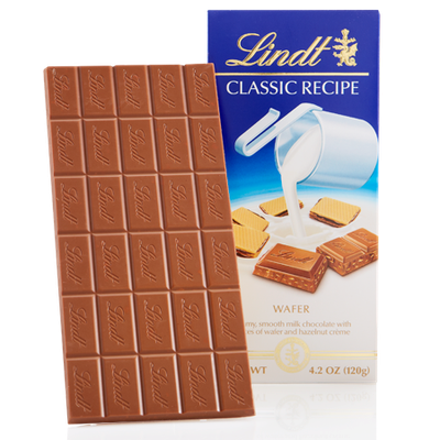 Lindt Classic Recipe Wafer Bar