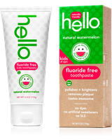Hello Kids Fluoride Free Toothpaste Natural Watermelon