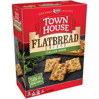 Keebler Town House Flatbread Crisps Italian Herb Crackers