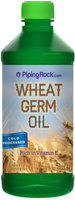 Piping Rock Wheat Germ Oil 16oz Cold Pressed