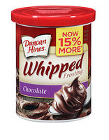 Duncan Hines Whipped Chocolate Frosting