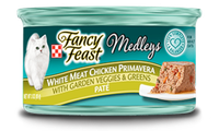 Fancy Feast® White Meat Chicken Primavera Paté Cat Food With Garden Veggies & Greens