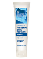 Desert Essence Whitening Plus Toothpaste – Cool Mint