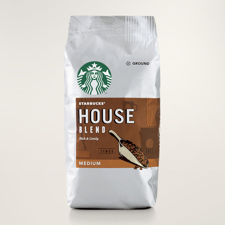 STARBUCKS® House Blend Rich & Lively Ground