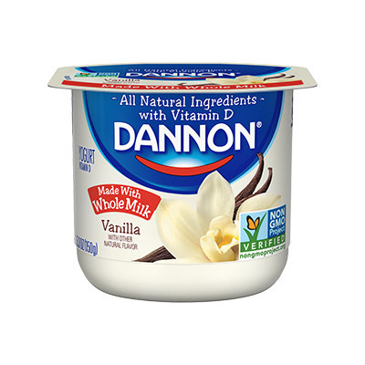 Dannon® Whole Milk Yogurt Vanilla