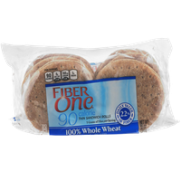 Fiber One 90 Calorie Thin Sandwich Rolls Whole Wheat