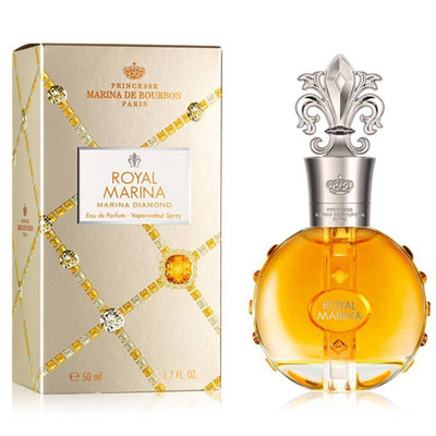 Marina De Bourbon Royal Marina Diamond Princesse Perfume 3.4 Oz Edp For Women - MARDB34SW