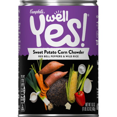 Campbell's® Well Yes! Sweet Potato Corn Chowder Soup