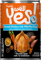 Campbell's® Well Yes! Roasted Chicken with Wild Rice Soup