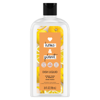 Love Home & Planet Citrus Yuzu & Vanilla Liquid Dish Soap