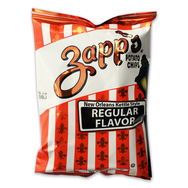 Zapp's Potato Chips Regular Flavor 1.5 oz bag Reviews 2019
