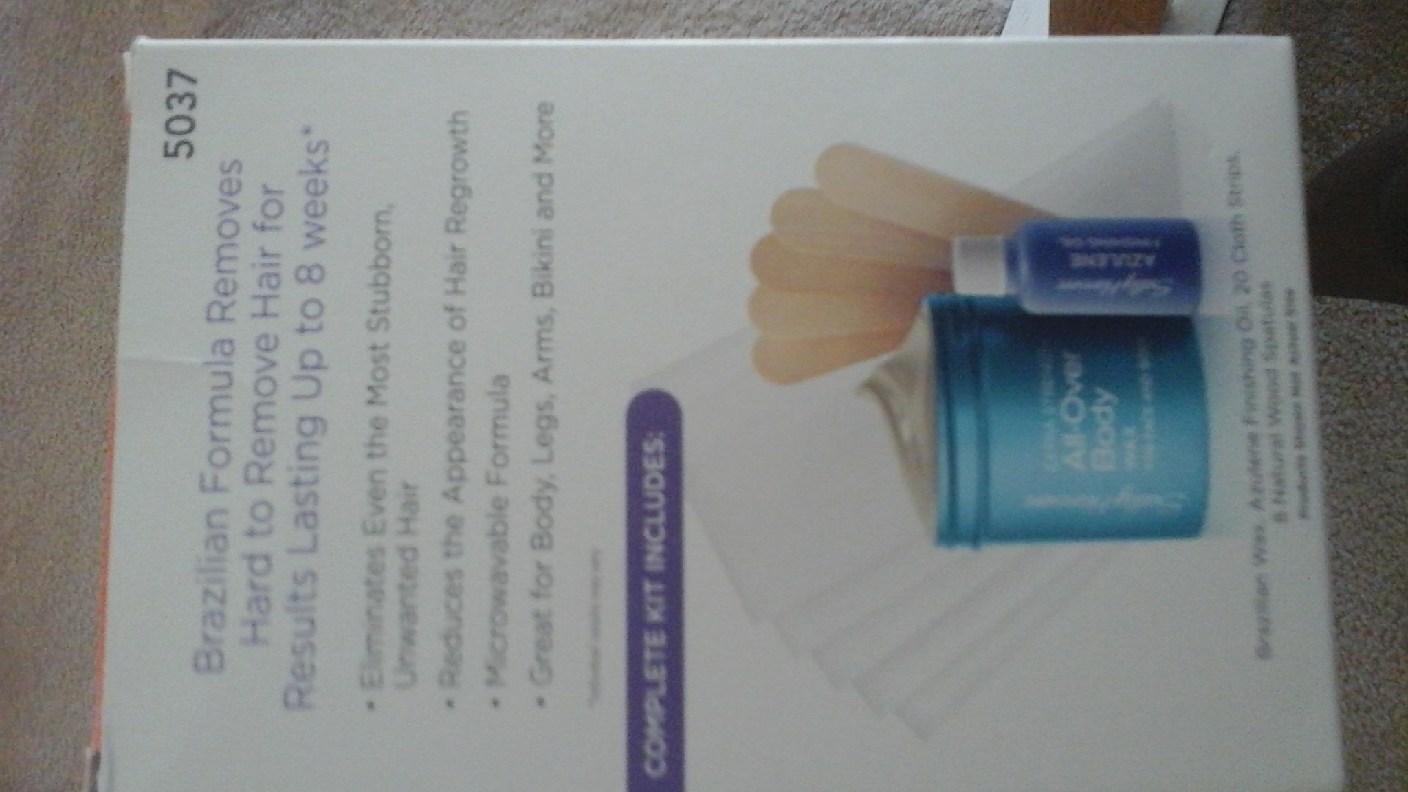 Photo of Sally Hansen® Extra Strength All Over Body Wax Hair Removal Kit uploaded by Danielle C.