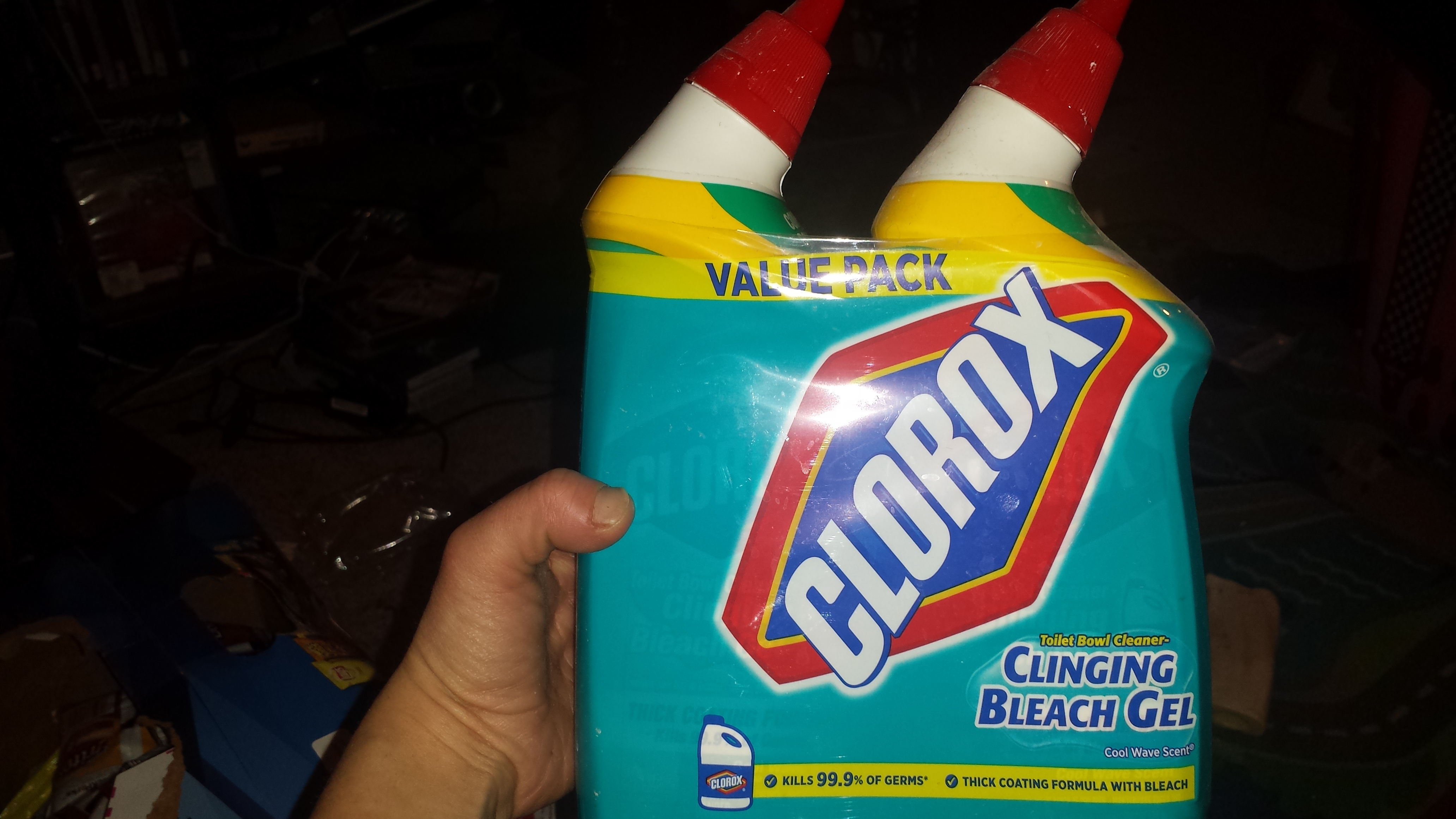 Photo of Clorox Clinging Bleach Gel Toilet Bowl Cleaner 48 oz 2 pk uploaded by Katie U.