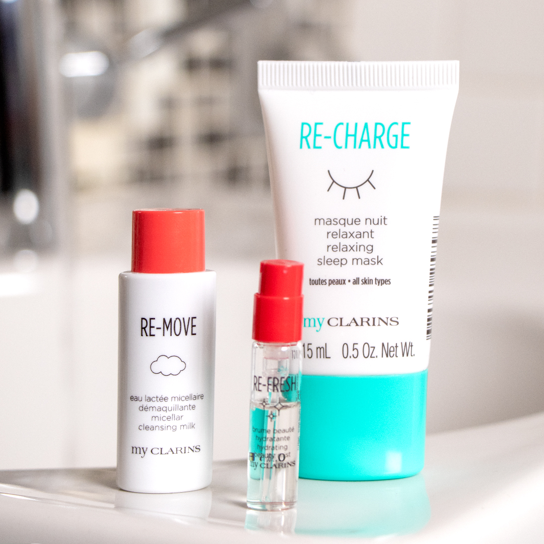 my clarins cleansing milk