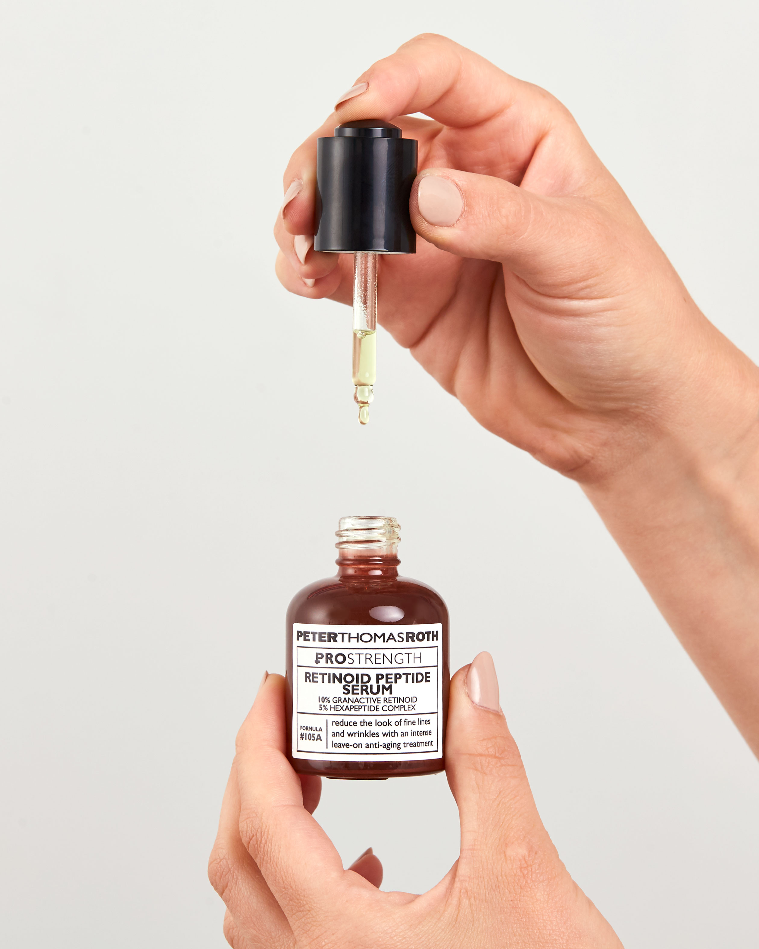 retinoid peptide serum