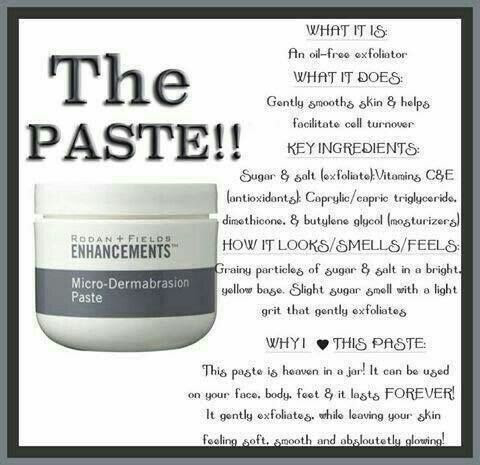 Photo of Rodan + Fields ENHANCEMENTS Micro-Dermabrasion Paste, 125 mL/4.2 Fl. Oz. uploaded by Mia B.