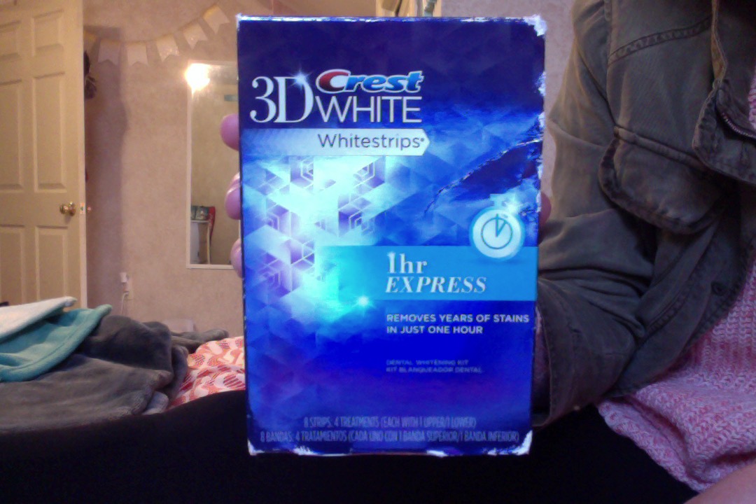 Photo of Crest 3D White Whitestrips 1-hour Express Teeth Whitening Kit uploaded by Tori Y.