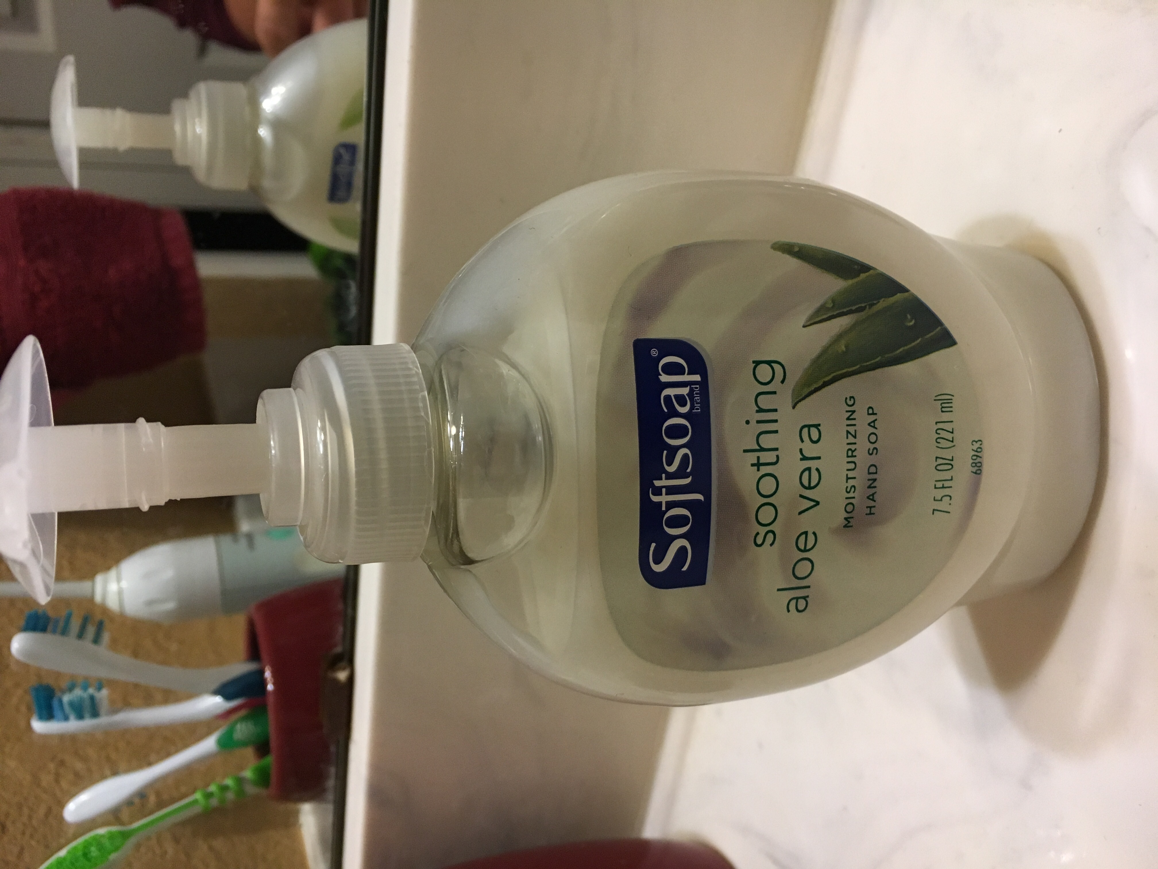 Photo of Softsoap® Soothing Aloe Vera Liquid Hand Soap uploaded by Tracene N.
