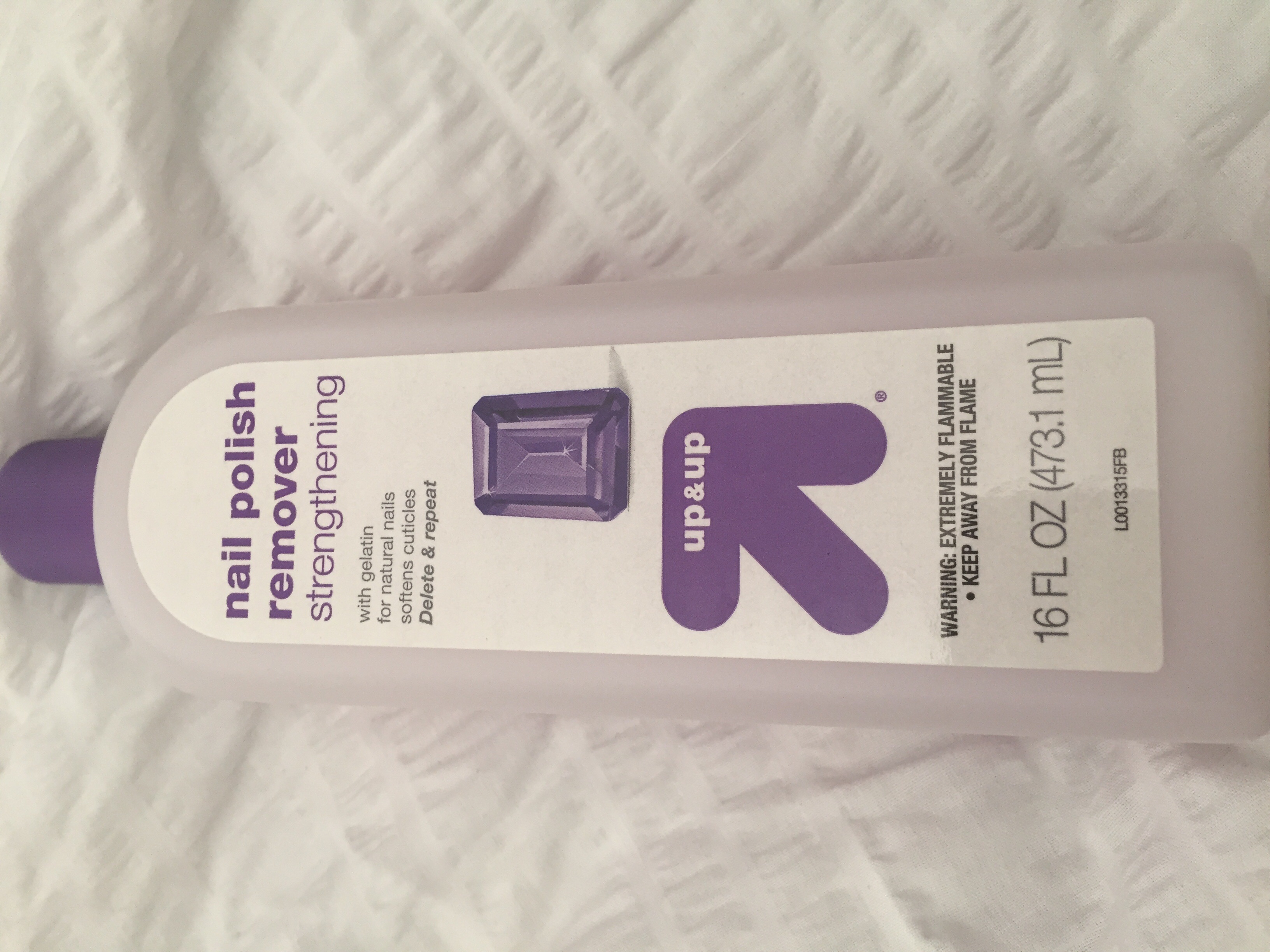 Photo of Up & up Nail Polish Remover uploaded by Jocelyn S.