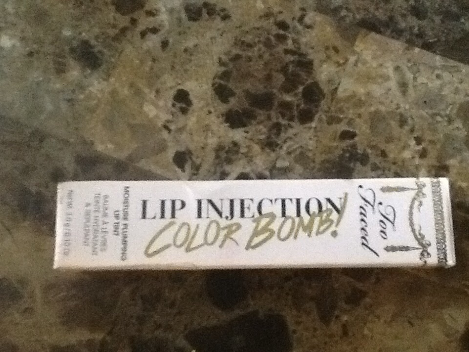 Photo of Too Faced Lip Injection Color Bomb! Moisture Plumping Lip Tint uploaded by Adriana V.