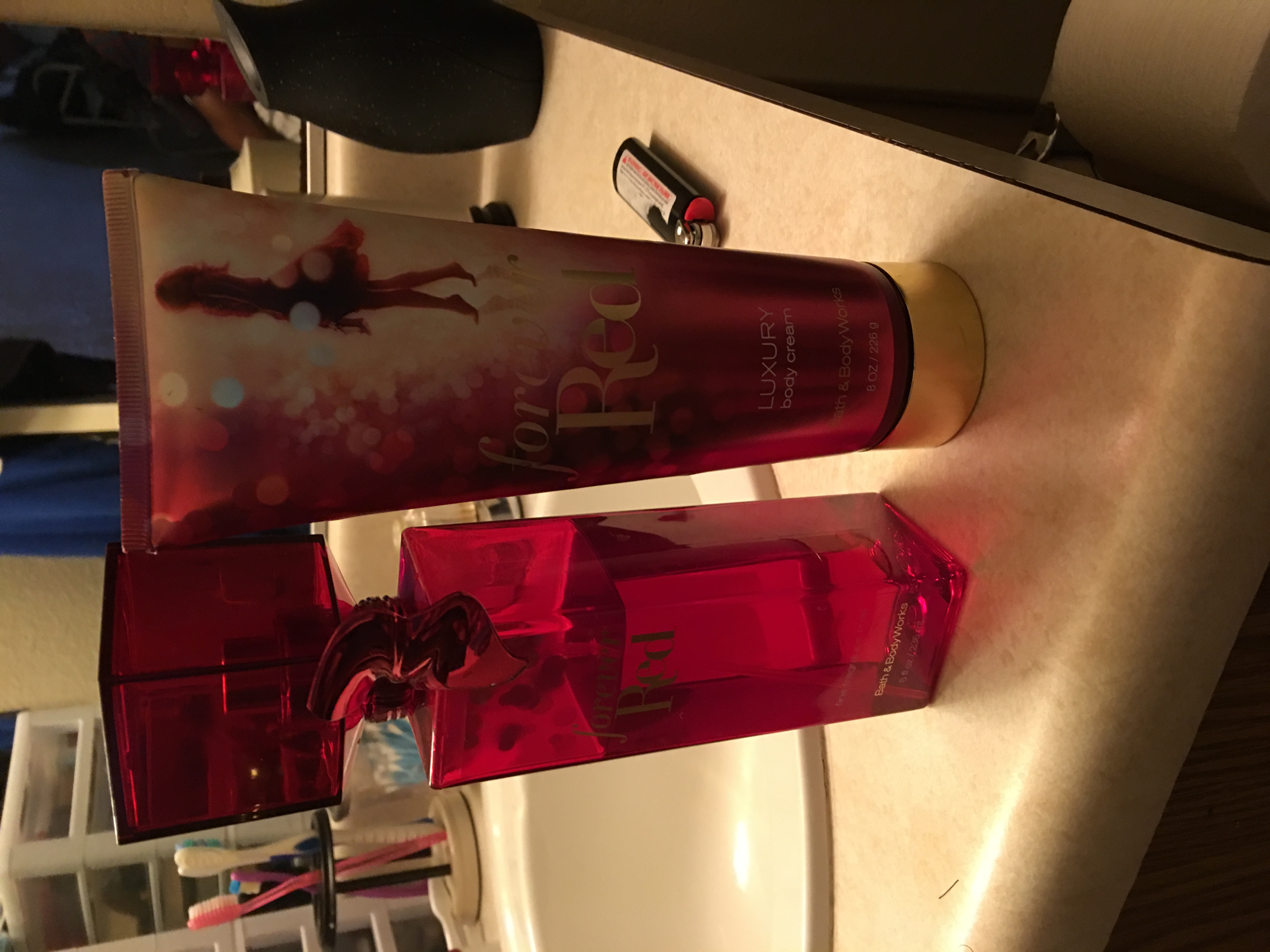 Photo of Bath & Body Works® Forever Red Luxury Triple Moisture Body Cream uploaded by Anntoinette F.