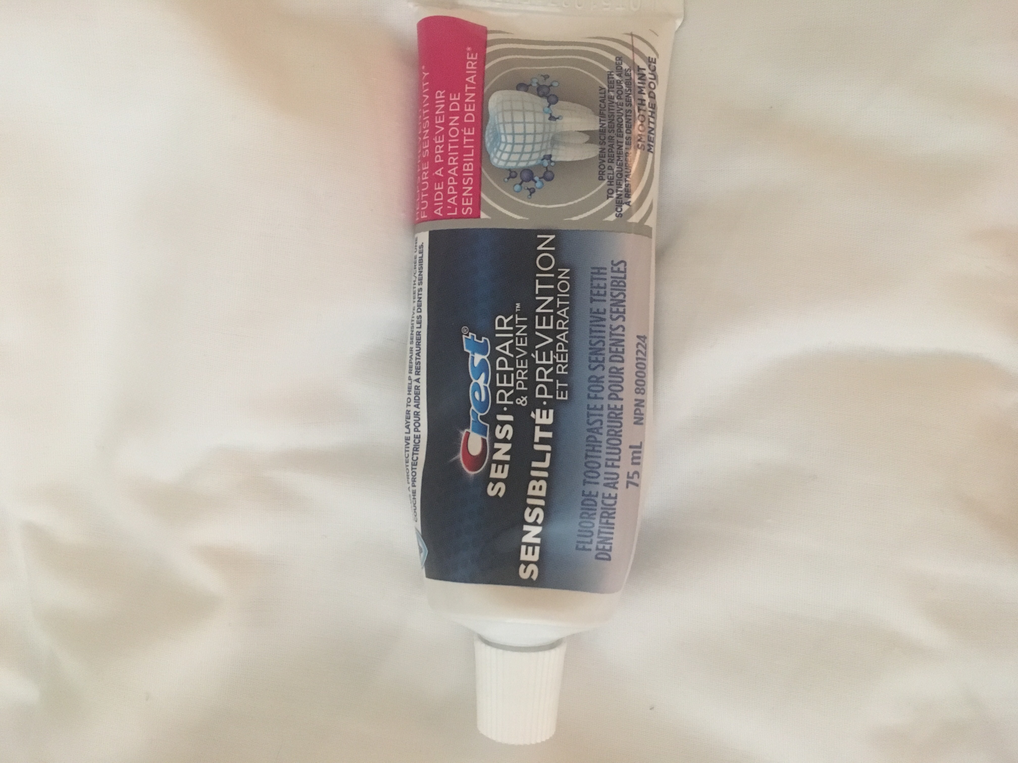 Photo of Sensodyne Toothpaste for Sensitive Teeth with Fluoride uploaded by Sarah S.