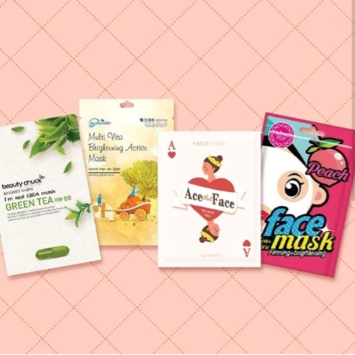 FaceTory Sheet Mask Subscription Box